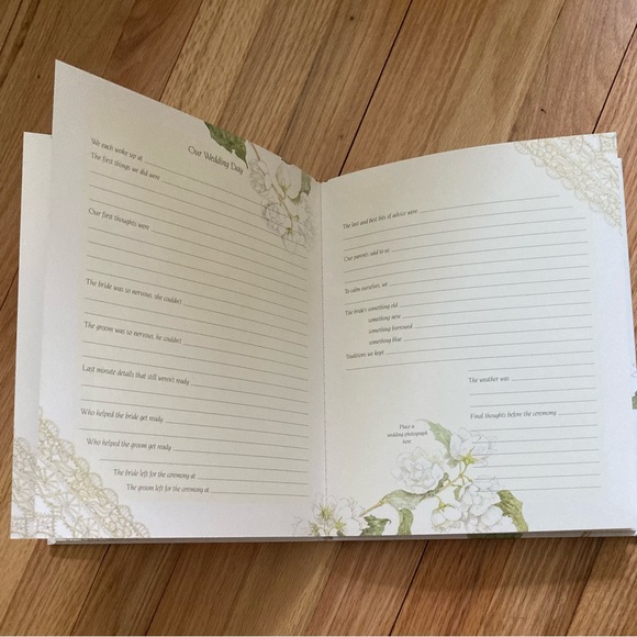 NWOT “Our Wedding Album” Keepsake (hardcover) Book w/3D pop up
Illustrations - Picture 10 of 16